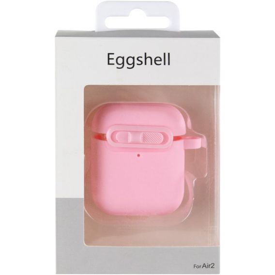 Футляр Frosted для навушників Airpods 1/2 Pink