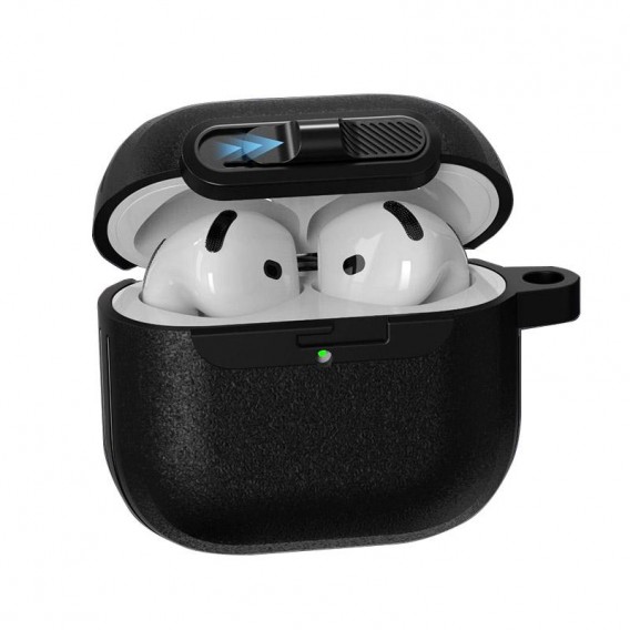 Футляр Frosted для навушників Airpods Pro Black