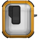 Футляр противоударный Locking Button для наушников Airpods 1/2 Yellow Футляр противоударный Locking Button для наушников Airpods 1/2 Yellow