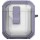 Футляр протиударний Locking Button для навушників Airpods 1/2 Light Purple