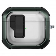 Футляр протиударний Locking Button для навушників Airpods 3 Apple Green