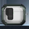 Футляр протиударний Locking Button для навушників Airpods 3 Apple Green