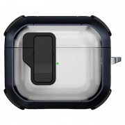 Футляр протиударний Locking Button для навушників Airpods 3 Blue
