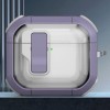 Футляр протиударний Locking Button для навушників Airpods 3 Light Purple