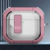 Футляр протиударний Locking Button для навушників Airpods 3 Pink