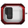 Футляр протиударний Locking Button для навушників Airpods 3 Red