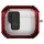Футляр протиударний Locking Button для навушників Airpods 3 Red