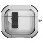 Футляр противоударный Locking Button для наушников Airpods 3 White