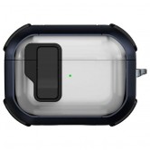Футляр протиударний Locking Button для навушників Airpods Pro Blue