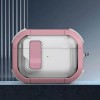 Футляр протиударний Locking Button для навушників Airpods Pro 2 / Pro Pink