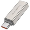 Перехідник Borofone BV25 Type-C male to Type-C female Gray