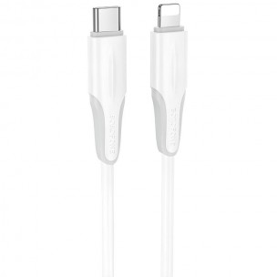 Дата кабель Borofone BX119 New Type-C to Lightning 27W (1m) White