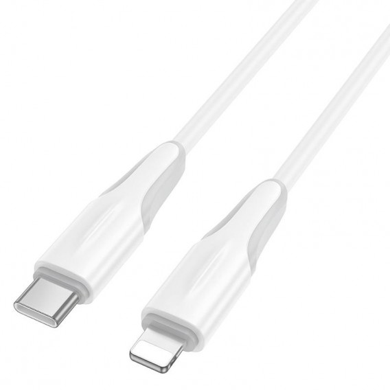Дата кабель Borofone BX119 New Type-C to Lightning 27W (1m) White