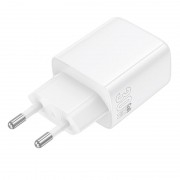 МЗП Borofone BN29 Fuente PD30W+QC3.0 (1USB-A/1C) White