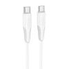 Дата кабель Borofone BX119 New Type-C to Type-C 60W (1m) White