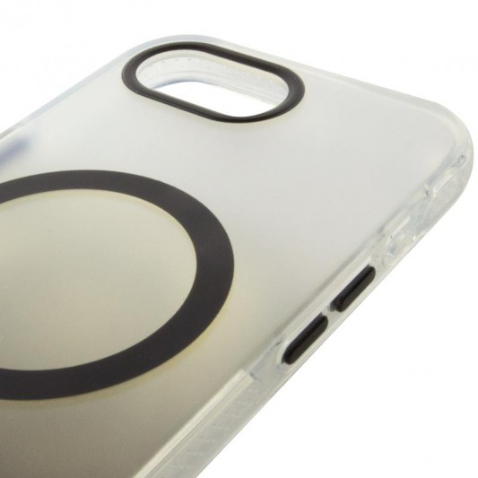 Чохол TPU+PC Phantom with MagSafe для Apple iPhone 16e (6.1") Black - зображення 2 