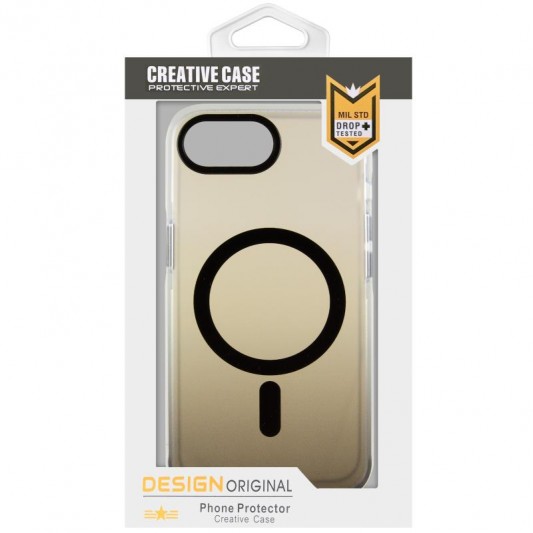 Чохол TPU+PC Phantom with MagSafe для Apple iPhone 16e (6.1") Black - зображення 3 