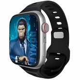 Ремінець BlueO Fluoro Rubber Sport для Apple Watch 42(ser.1-3)/44/45/46/49mm Black Ремінець BlueO Fluoro Rubber Sport для Apple Watch 42(ser.1-3)/44/45/46/49mm Black