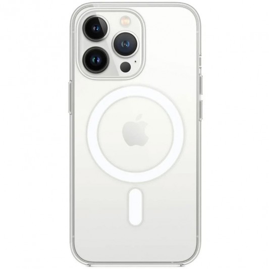 Чохол Clear Case (AAA) with MagSafe and Animation для Apple iPhone 12 Pro Max (6.7") Clear