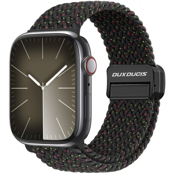Ремінець Dux Ducis Nylon Woven для Apple Watch 38/40/41/42mm(ser.10) Black Unity