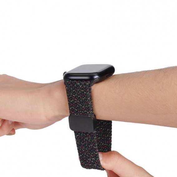 Ремінець Dux Ducis Nylon Woven для Apple Watch 38/40/41/42mm(ser.10) Black Unity