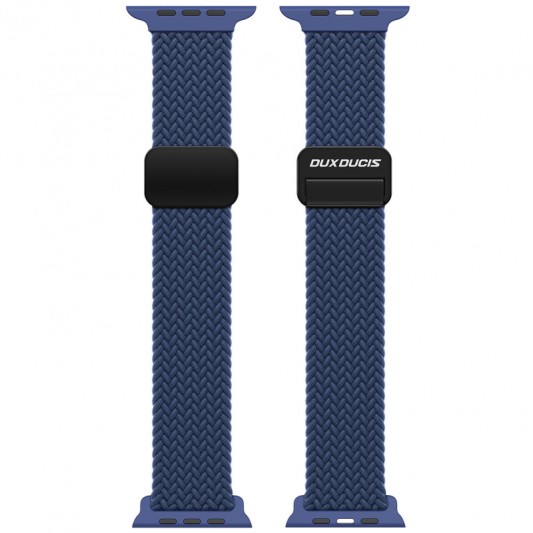 Ремінець Dux Ducis Nylon Woven для Apple Watch 38/40/41/42mm(ser.10) Storm Blue - зображення 1 