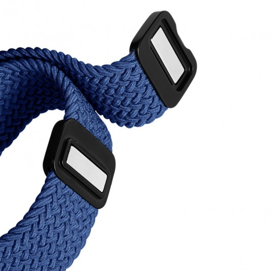 Ремінець Dux Ducis Nylon Woven для Apple Watch 38/40/41/42mm(ser.10) Storm Blue - зображення 3 