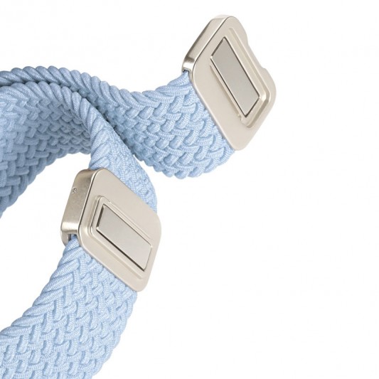 Ремінець Dux Ducis Nylon Woven для Apple Watch 38/40/41/42mm(ser.10) Light Blue - зображення 3 