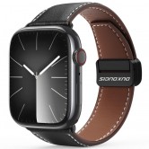 Ремінець Dux Ducis Genuine Leather для Apple Watch 42(ser.1-3)/44/45/46/49mm Black Ремінець Dux Ducis Genuine Leather для Apple Watch 42(ser.1-3)/44/45/46/49mm Black