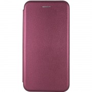 Шкіряний чохол-книжка Classy для Apple iPhone 13 / 14 (6.1") Бордовий