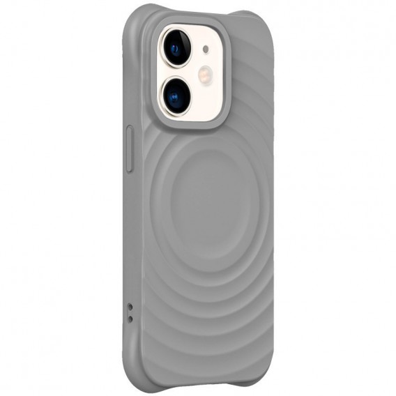 Чохол TPU Orbit with MagSafe для Apple iPhone 11 (6.1") Dark Grey