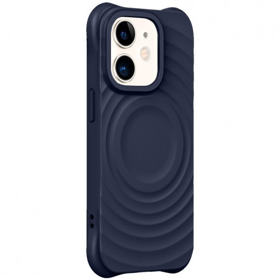 Чохол TPU Orbit with MagSafe для Apple iPhone 11 (6.1") Dark Blue