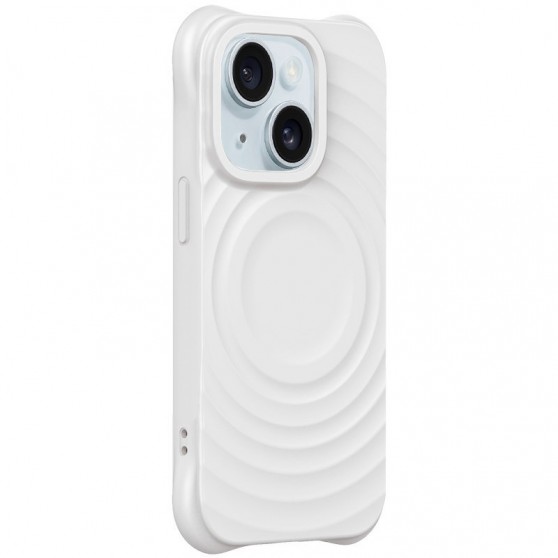 Чехол TPU Orbit with MagSafe для Apple iPhone 13/14 (6.1") White