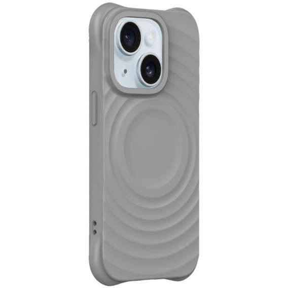 Чехол TPU Orbit with MagSafe для Apple iPhone 13/14 (6.1") Dark Grey