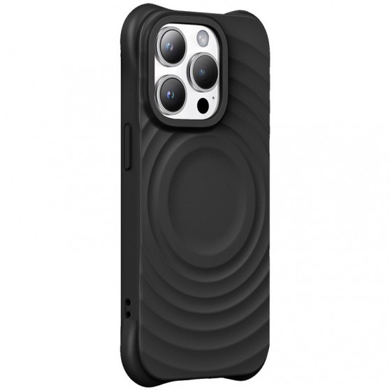 Чехол TPU Orbit with MagSafe для Apple iPhone 15 Pro (6.1") Black