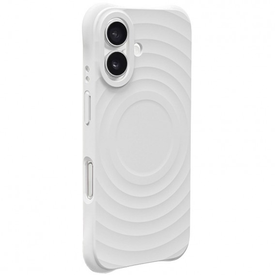 Чохол TPU Orbit with MagSafe для Apple iPhone 16 (6.1") White