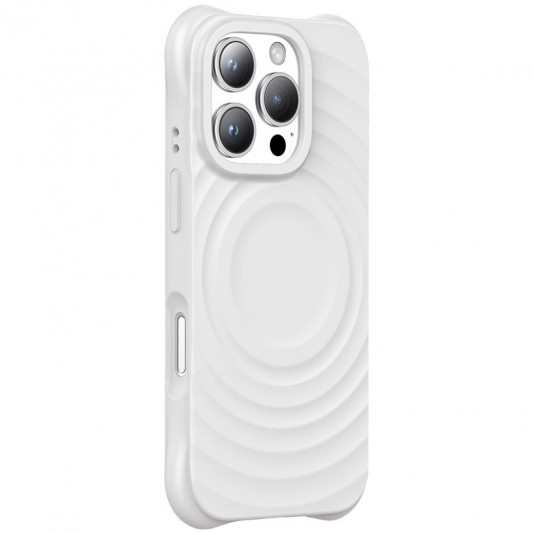 Чохол TPU Orbit with MagSafe для Apple iPhone 16 Pro (6.3") White