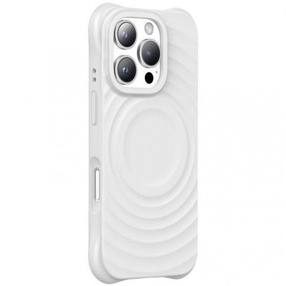Чохол TPU Orbit with MagSafe для Apple iPhone 16 Pro (6.3") White