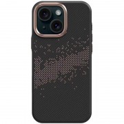TPU чохол Monzo (MagFit) для Apple iPhone 14 / 13 (6.1") Titanium gold