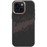 TPU чехол Monzo (MagFit) для Apple iPhone 14/13 (6.1") Titanium gold