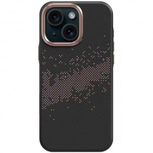 TPU чехол Monzo (MagFit) для Apple iPhone 15 (6.1") Titanium gold