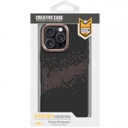 TPU чохол Monzo (MagFit) для Apple iPhone 15 Pro (6.1") Titanium gold