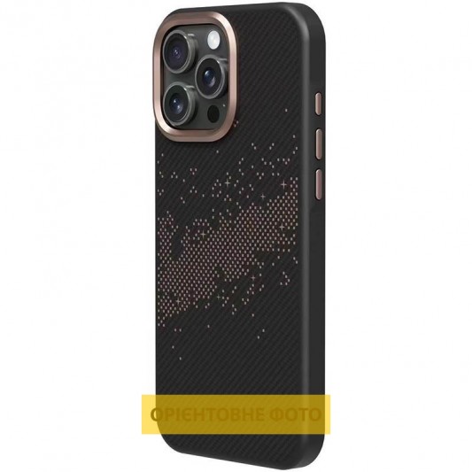 TPU чохол Monzo (MagFit) для Apple iPhone 16 (6.1") Titanium gold - зображення 2 