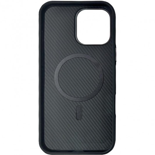 TPU чохол Monzo (MagFit) для Apple iPhone 16 Pro (6.3") Black - зображення 1 