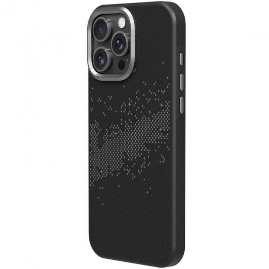 TPU чохол Monzo (MagFit) для Apple iPhone 16 Pro (6.3") Grey - зображення 2 