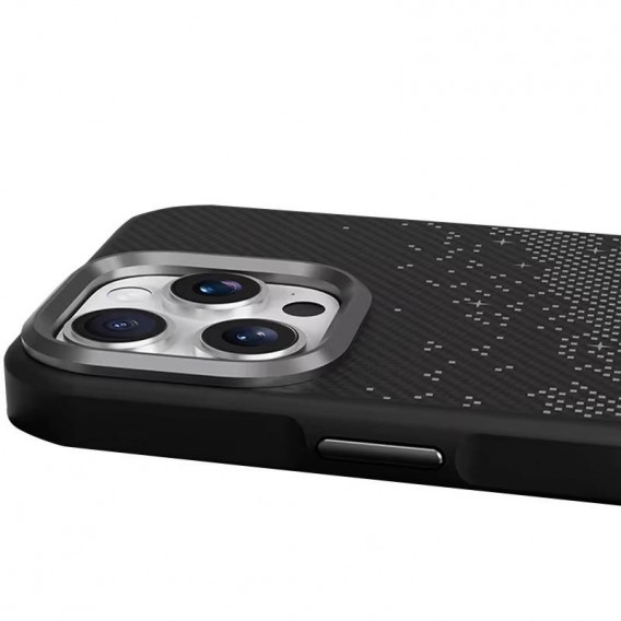 TPU чохол Monzo (MagFit) для Apple iPhone 16 Pro (6.3") Grey