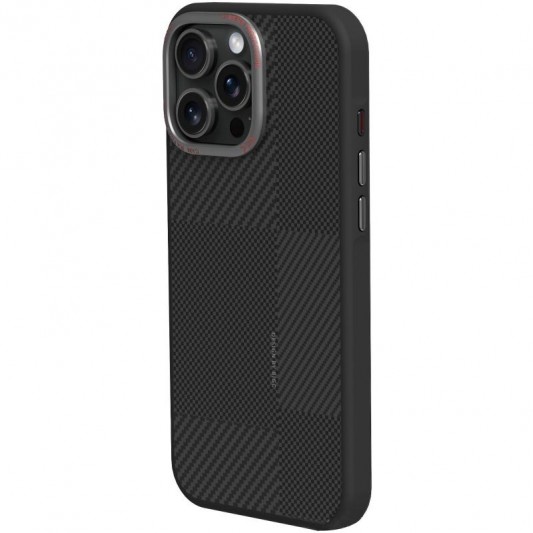 TPU чохол Monzo (MagFit) для Apple iPhone 16 Pro Max (6.9") Silver