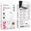 Блок питания Borofone BN29 Fuente PD30W+QC3.0 (1USB-A/1C) + кабель Type-C to Type-C White