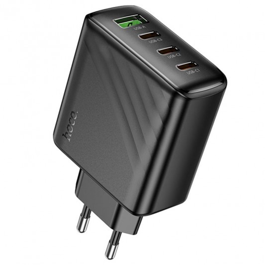 МЗП Hoco CS27A Supply PD67W (1USB-A/3C) Black - зображення 3 