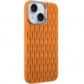 Чехол TPU Ribbio для Apple iPhone 15 (6.1 дюйма) Orange Чехол TPU Ribbio для Apple iPhone 15 (6.1 дюйма) Orange